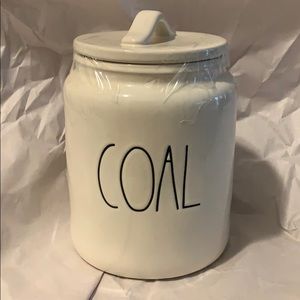Rae Dunn coal canister